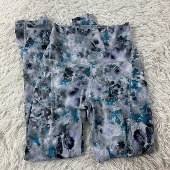 Lululemon Align High Rise Crop with Pockets 23" Kaleidofloral Multi - Picture 1 of 6